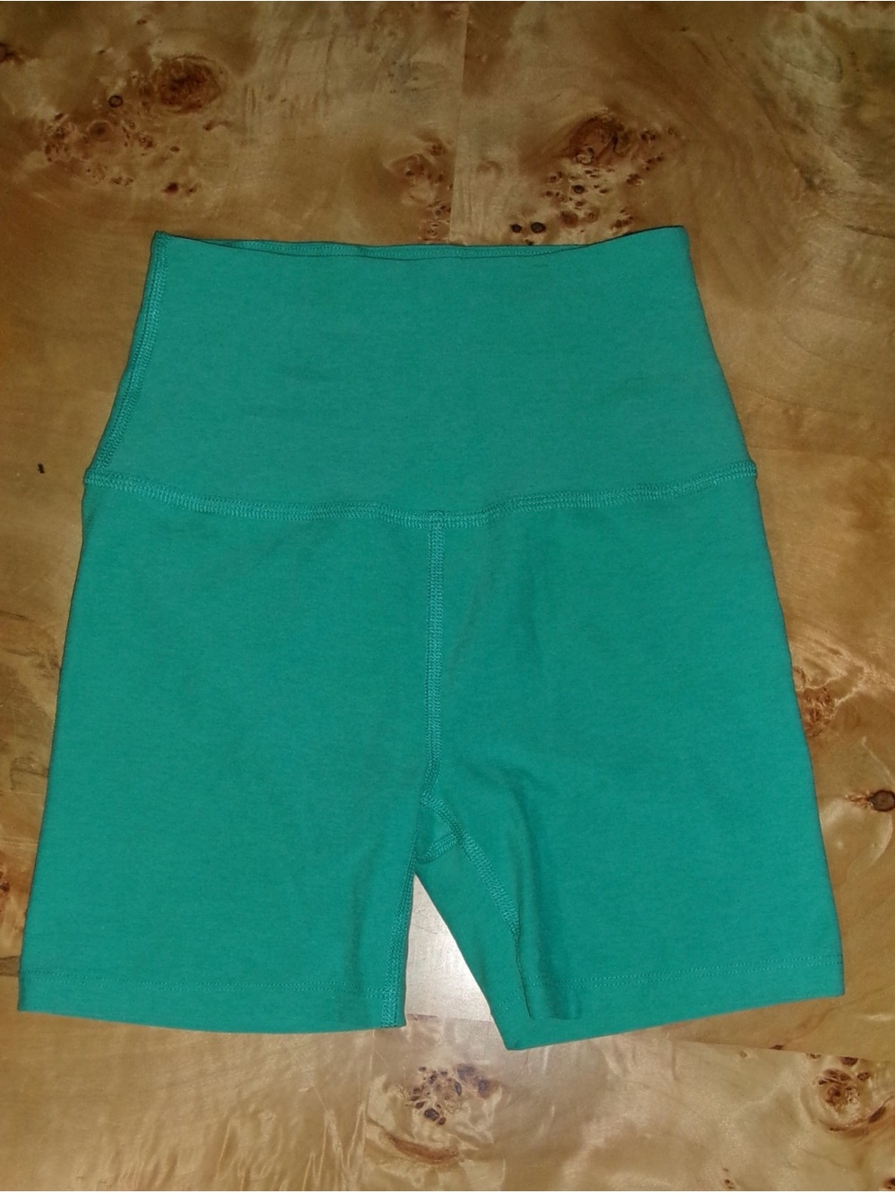 High-Waist Beyond Yoga Bike Shorts - Teal